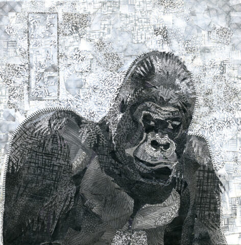 ‘Heard’ 7×7 inch 2026 Security Envelope Collage Lisa R copy